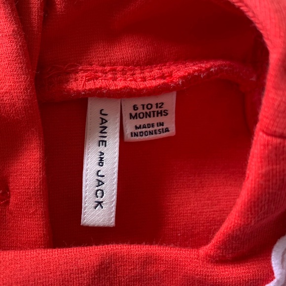 Janie and Jack Ruffle Eyelet Ponte Dress - Picture 4 of 4